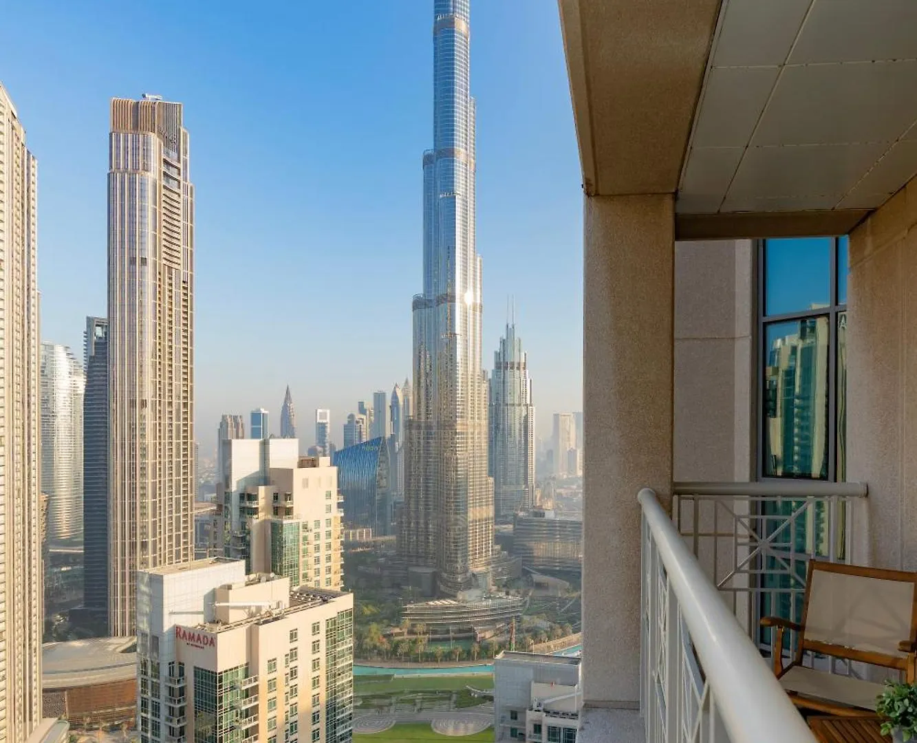 Luxury High Floor 1Br With Full Burj Khalifa View By Auberge Dubai